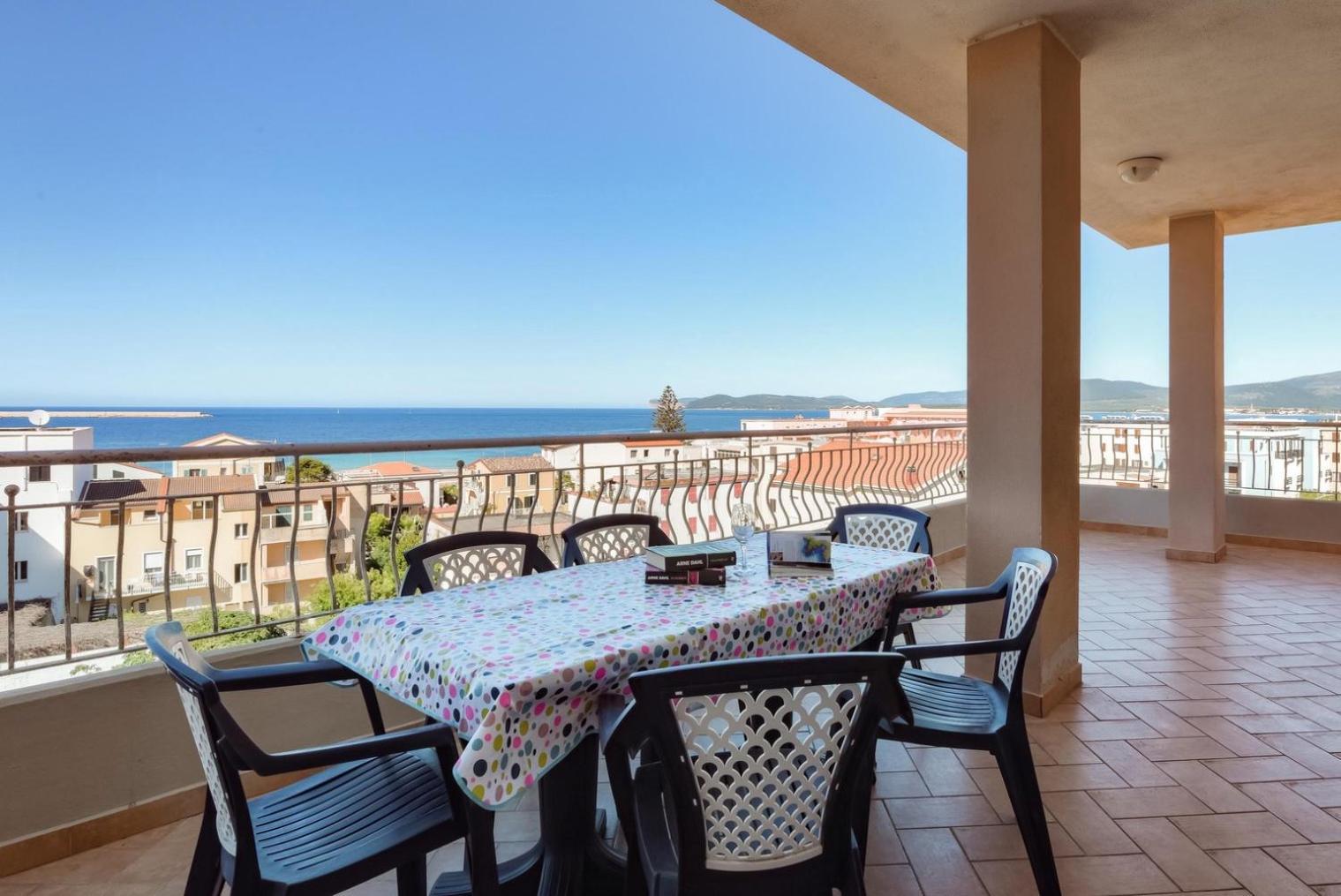 Royal Apartment Sea View Alghero Extérieur photo